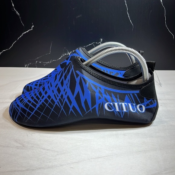 Cituo Kid’s Water Shoes Blue/Black sz 6/7 - Picture 2 of 7